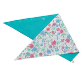 JUST COUNTRY WOMENS CARLEE DOUBLE SIDED SCARF TURQUOISE / WHITE CONFETTI FLORAL [SZ:OS]