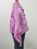 HARD SLOG KIDS WORK SHIRT HALF/ LIGHT VIOLET [SZ:2] 