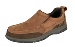 THOMAS COOK MENS TOBY SHOE SLIP ON DARK BROWN TCP18007 495 [SZ:8]