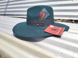 THOMAS COOK AUGUSTA WOOL FELT HAT TEAL [SZ:54]