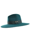 THOMAS COOK AUGUSTA WOOL FELT HAT TEAL [SZ:54]