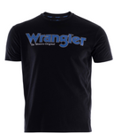WRANGLER MENS TEE SS RYDER LOGO BLACK [SZ:M]