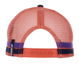 BULLZYE ARGYLE TRUCKER CAP DARK NAVY/MELON B3W2919CAP U68 [SZ:OS]