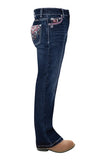 PURE WESTERN GIRLS BOOTCUT JEANS ADELINE [SZ:4]