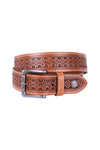 WRANGLER MENS BELT QUINN LIGHT TAN [SZ:40]