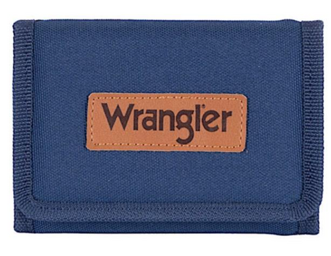 WRANGLER LOGO WALLET NAVY