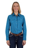 PURE WESTERN WOMENS TOMEKA L/S SHIRT [SZ:8]