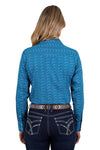 PURE WESTERN WOMENS TOMEKA L/S SHIRT [SZ:8]