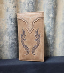 WRANGLER LENNOX RODEO WALLET TAN