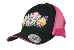 BULLZYE MACKAY HP TRUCKER CAP BLACK/PINK B4W2374CAP 549 [SZ:OS]