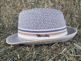 THOMAS COOK KIDS BRADY HAT BLUE NATURAL [SZ:L]