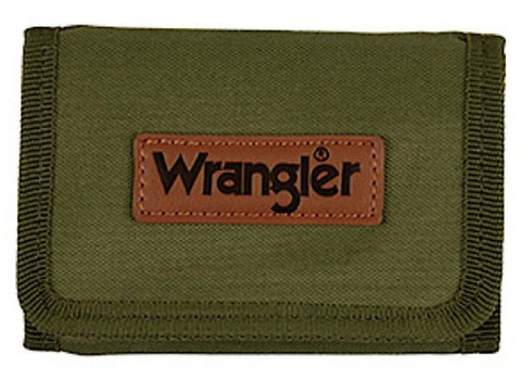 WRANGLER LOGO WALLET KHAKI