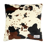 PURE WESTERNCOW PRINT SNUGGLE CUSHION