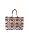 WRANGLER SOUTHWESTERN OVERSIZED TOTE - COFFEE AZTEC
