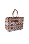 WRANGLER SOUTHWESTERN OVERSIZED TOTE - COFFEE AZTEC