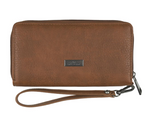 PURE WESTERN WOMENS HALLEY WALLET TAN