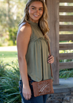 PURE WESTERN DREW BAG TAN