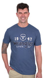 WRANGLER MENS TEE SS MICHAEL - DENIM - X5S1557385 832 [SZ:XS]