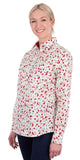 HARD SLOG LADIES WOMENS - LS WORK SHIRT HALF BUTTON - CLAIR - H6S2101129 [SZ:16]