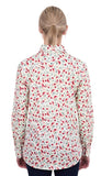 HARD SLOG LADIES WOMENS - LS WORK SHIRT HALF BUTTON - CLAIR - H6S2101129 [SZ:16]