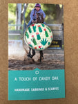 A TOUCH OF CANDY OAK BROOCH CACTUS GARDEN