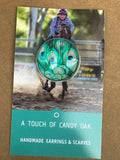 A TOUCH OF CANDY OAK BROOCH PEACOCK