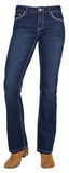 PURE WESTERN LADIES BOOTCUT JEANS LEG 32" MEG EVENING SKY
