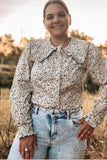 BLACK COLT LADIES TOP CLEMENTINE FLORAL