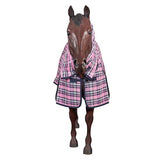 HORSE RUG KOOL MASTER PVC MESH COMBO PINK NAVY