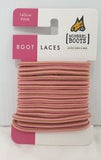 MONGREL BOOT LACES PINK 140 CM