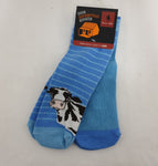 T/C HOMESTEAD SOCKS 2 PK KIDS COW BLUE