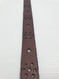 THOMAS COOK LADIES BELT CUT OUT HEART CHOCOLATE