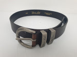 THOMAS COOK BELT SILVER TWIN KEEPER CHOCOLATE
