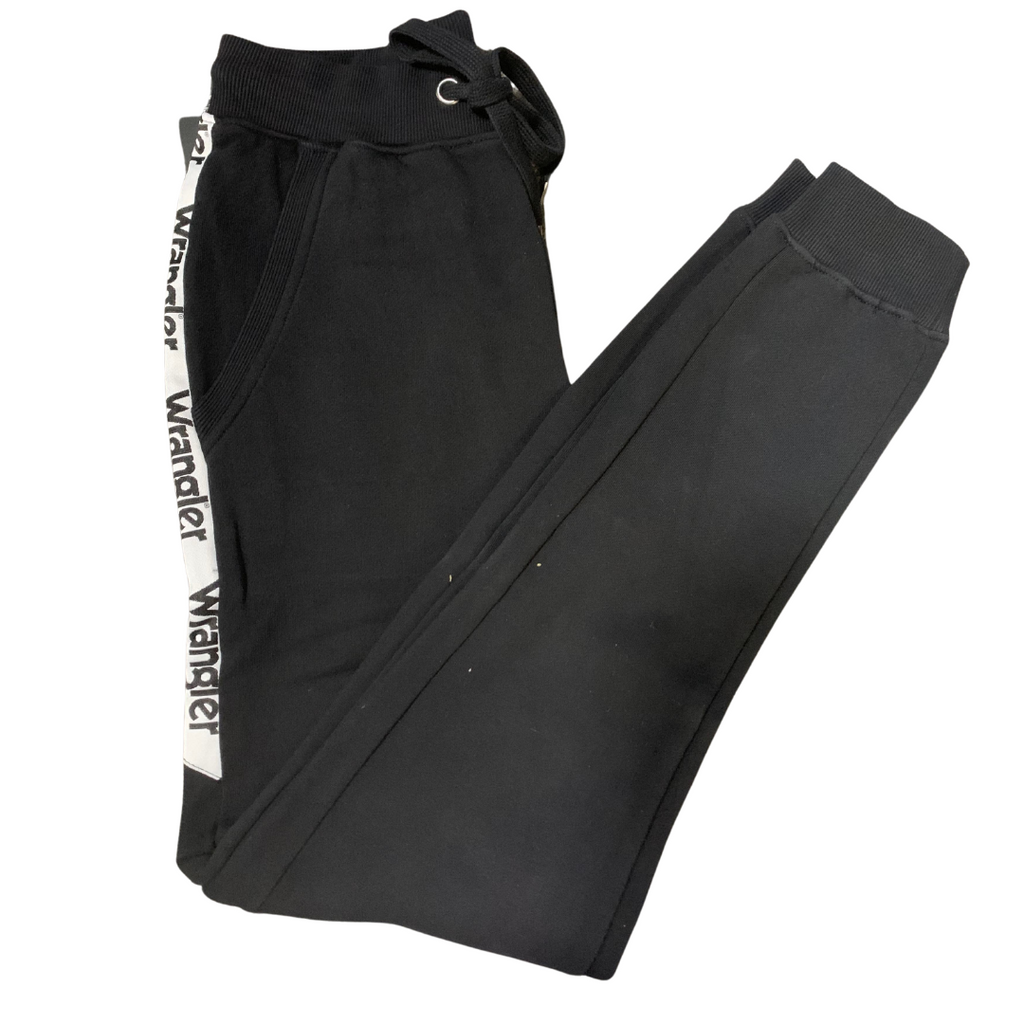 WRANGLER MENS TRACK PANTS JACKSON BLACK Eidsvold Rural