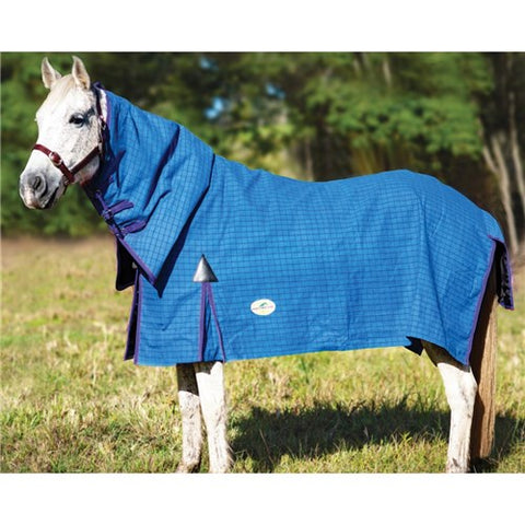 HORSE RUG HORSEMASTER UNLINED CANVAS COMBO