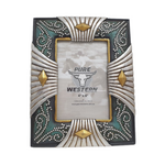 PICTURE FRAME SILVER LOOK 6" x 4"