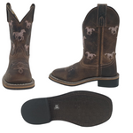 PURE WESTERN CHILDS WORK BOOT SELINA