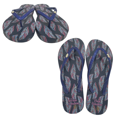 PURE WESTERN THONGS LADIES FARLEY INK