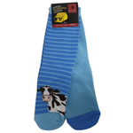 T/C HOMESTEAD SOCKS 2 PK KIDS COW BLUE