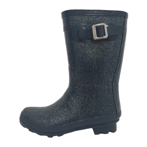 THOMAS COOK GUMBOOTS LADIES NAVY / GLITTER