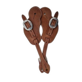 WEAVER BUCKAROO SPUR STRAPS RUSSET