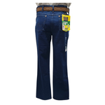 WRANGLER COWBOY CUT SLIM FIT PREWASH JEANS LEG 36" INDIGO