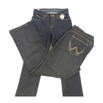 WRANGLER Q BABY JEANS 34" LEG DARK DYNASTY