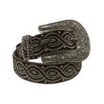 PURE WESTERN LADIES BELT CARRIE SILVER