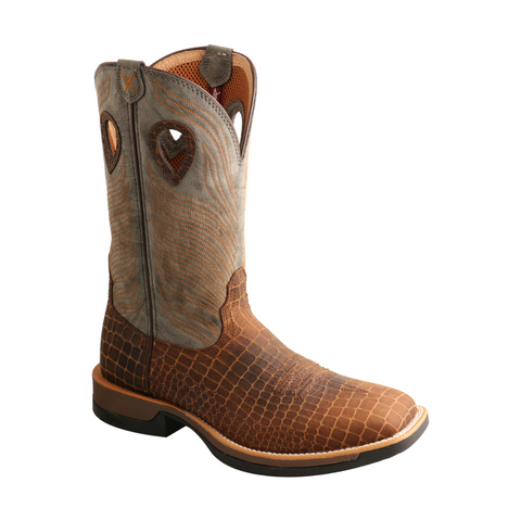 TWISTED X MENS TECH X BOOT BROWN GREY