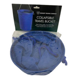 COLLAPSIBLE TRAVEL BUCKET BLUE